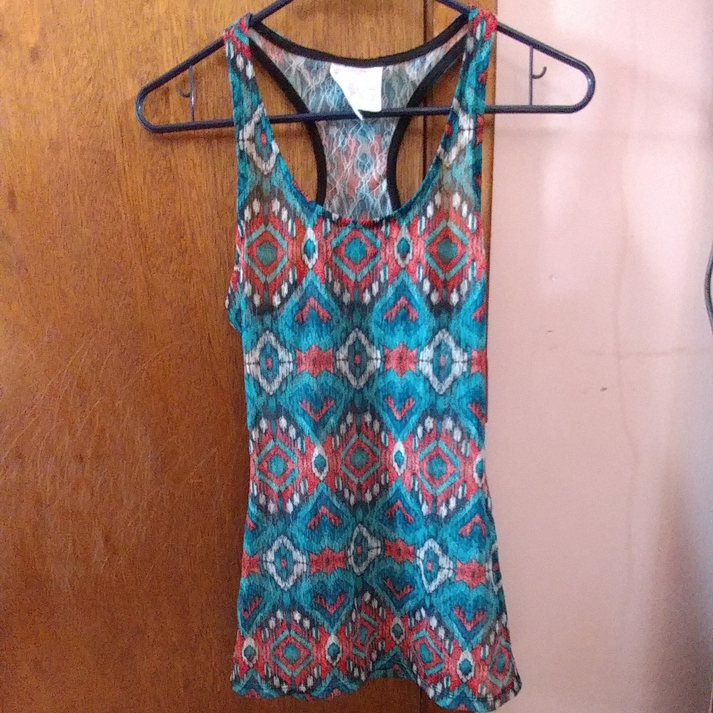 Multicolored tank top
